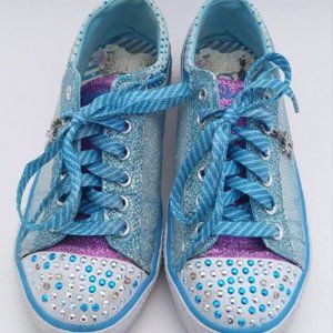 Blue Sparkle Twinkle Toes sz 3